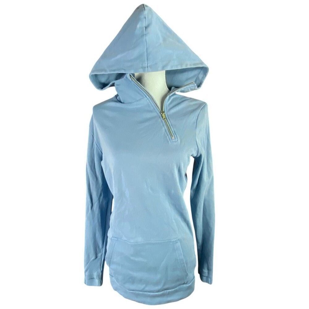 Light Blue Women's Hoodie Top